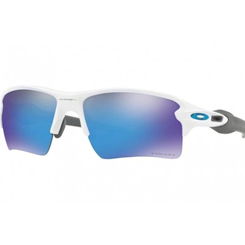 New Oakley Oo9188 Flak 2.0 Xl Sunglasses White Frame Prizm Lens